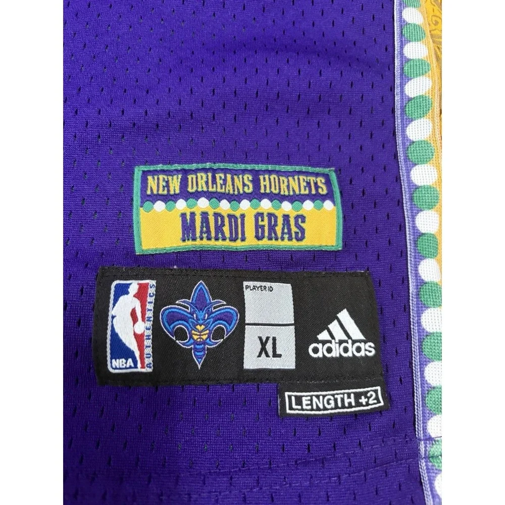 Chris Paul New Orleans Hornets Mardi Gras Jersey Youth XL Men’s S/M Rare